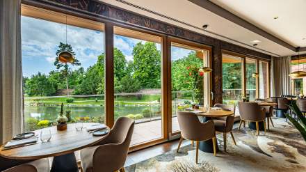 Domaine du Moulin Ensisheim · Hôtel Spa 4 étoiles Alsace, salle